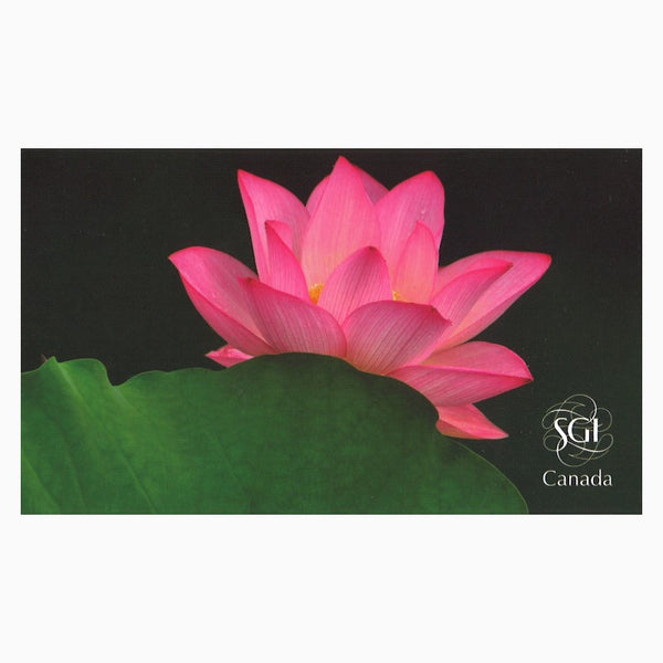Daimoku Chart-Lotus Leaf