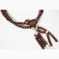 Large Dark Brown Wood Beads